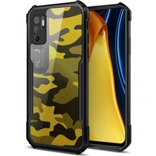 Microcase Xiaomi Poco M3 Camouflage Serisi Darbeye Dayanıklı Tpu Kılıf