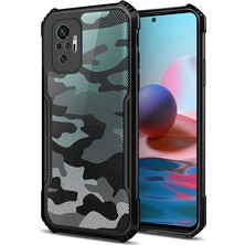 Microcase Xiaomi Redmi Note 10 Pro Camouflage Serisi Darbeye Dayanıklı Tpu Kılıf