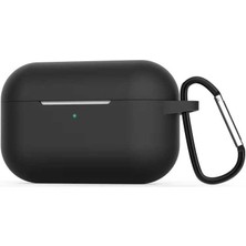 MobaxAksesuar Apple Airpods Pro 1. Nesil ile uyumlu Kılıf Standart Yumuşak Silikon Case