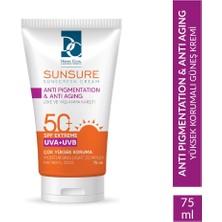 Sunsure Lekeli Cilt Güneş Kremi Serisi 75 ml