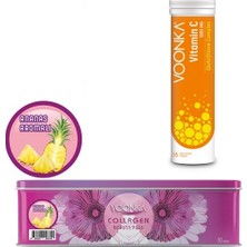 Voonka Hidrolize Collagen Beauty Plus 30 Saşe+ Vitamin C Glutathione Complex 15 Efervesan Tablet
