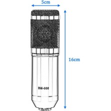 Juo M-800 Condenser Standlı Twitch Kayıt ve Yayın Mikrofonu