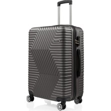 Dzc Kuzenler Avm G&d Gedox Polo Suitcase Abs Küçük Boy Lüx Seyahat Valiz Gülkurusu