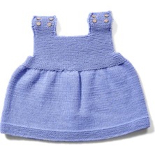 Orgaknits Baby El Örgüsü Mor ELBISE( Organik Pamuk)