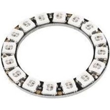 CDM Neopixel 16 Rgb LED Halka Kartı Dahili Sürücülü - Neopixel Ring - 16 x WS2812 5050 Rgb LED With Inte