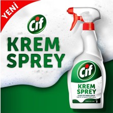 Cif Krem Sprey %100 Krem Gücü 750 ml X3