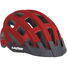 Lazer Kask Compact Ce-Cpsc- 54/61CM - Kırmızı