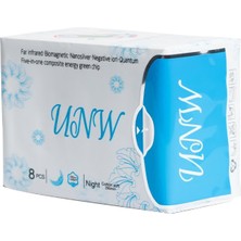 Unw 8'lı Gece Pedi - 100% İpeksi