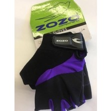 Zozo Xc Sport Kısa Parmak Eldiven - Mor  - S Beden