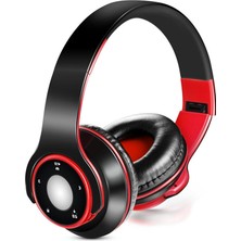 Bluetooth Kulaklıklar Katlanabilir Ayarlanabilir Teens Boys Kırmızı Için Kulak Rahat Earpads