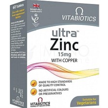 Vitabiotics Ultra Zinc 15 Mg 60 Tablet