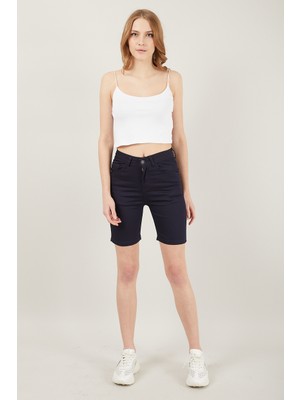 Twenty3 Kadın Cepli Slim Fit Şort