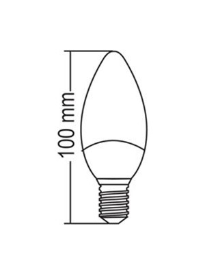 Forlife 7W E14 LED Ampul Beyaz