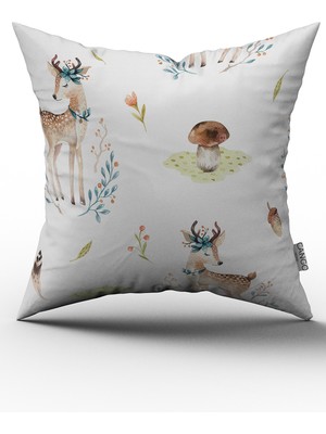 Cango Home Çift Tarafı Baskılı Kırlent Yastık Kılıfı Cgh021-Ct