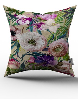 Cango Home Çift Tarafı Baskılı Özel Tasarım Yastık Kırlent Kılıfı 782-Ct