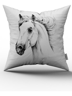 Cango Home Çift Tarafı Baskılı Özel Tasarım Yastık Kırlent Kılıfı 805-Ct