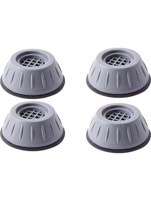 Yelbey Çamaşır Makinesi Titreşim Önleyici Kaydırmaz Vantuzlu Stoper Set 4 Adet