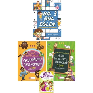 Ata Yayıncılık 3. Sınıf Bil Bul Eğlen+Okuduğumu Anlıyorum+Neşeli Matematik Öyküleri