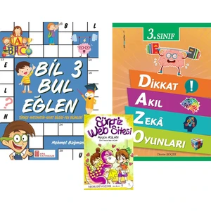 Ata Yayıncılık 3. Sınıf Bil Bul Eğlen + Dikkat Akıl Zeka Oyunları