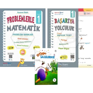 Üçgen Yayıncılık 1. Sınıf Problemlerle Matematik + Başarıya Yolculuk