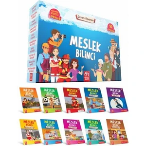 Çocuk Meslek Bilinci 10'lu Hikaye Seti. 3. Sınıf 4. Sınıf