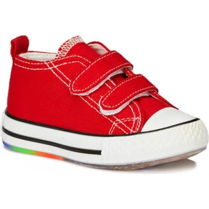 Pino Kız/erkek Çocuk Işıklı Kırmızı Sneaker Bebe Patik Spor Ayakkabı 925.P20Y.150 / 925.B20Y.150