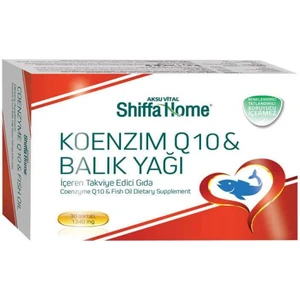 Aksu Vital Koenzim Q10 & Balık Yağı 30 Kapsül
