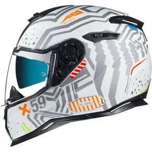 SX.100 Enıgma Beyaz-Gri Kask