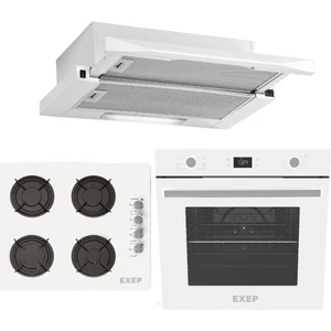 Trea Beyaz 3 Lü Ankastre Set ( E4E-EO320-EF260)
