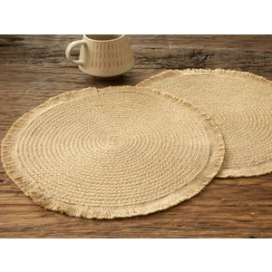 English Home Resta Jüt 2'li Amerikan Servis 35 cm Naturel