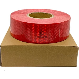 Kırmızı Reflektör Şerit 104 R-00821 (1 Adet 1 Metre)