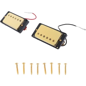 Lp Gitar Aksesuarları Için Altın Mühürlü Humbucker Pickup Set Yeni