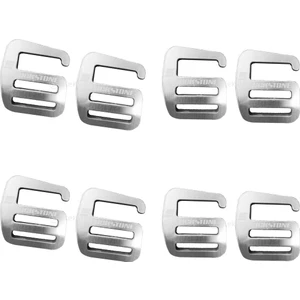Strade Store 8 Adet Metal G Kanca Dokuma Toka Güçlü Hızlı Yayın Toka Aksesuarları 25MM (Yurt Dışından)