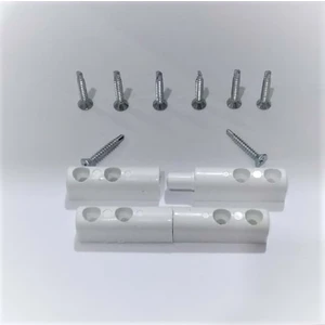 Pvc Sineklik Menteşesi 2li Paket+8 Adet 3.9X25 Yhb Vida