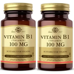 Solgar Vitamin B1 (Thiamin) 100 Mg 100 Kapsül 2 Adet