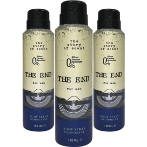 The End Erkek Deodorant 150 ml 3 Adet