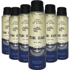 The End Erkek Deodorant 150 ml 6 Adet