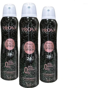 Black Option Kadın Deodorant 150 ml 3 Adet