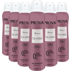 La Vista Kadın Deodorant 150 ml 6 Adet