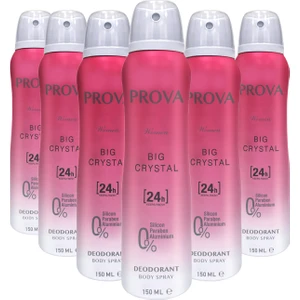 Big Crystal Kadın Deodorant 150 ml 6 Adet