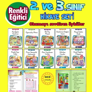Ata Yayıncılık 2 ve 3. Sınıflar Için Okumayı Sevdiren 12'li Hikaye Seti