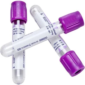 Kan Tüpü 2 ml Hemogram Mor Edtalı - 100 Adet