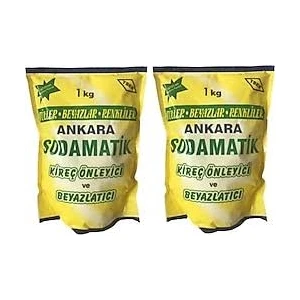 Sodamatik 1 kg x 2 Adet (Kireç Önleyici ve Beyazlatıcı)