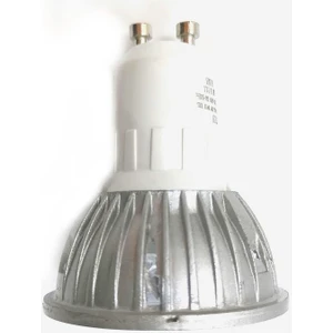 3W GU10 Beyaz Kasa Çanak LED Ampul Yeşil