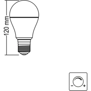 12W Dimli E27 LED Ampul Günışığı 3200K