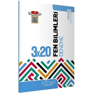 Gönye Yayınları TYT 2022 3X40 Fen Bilimleri Deneme (Ciltli)