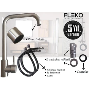 Inox Mutfak Eviye Bataryası (KS1S01-1)