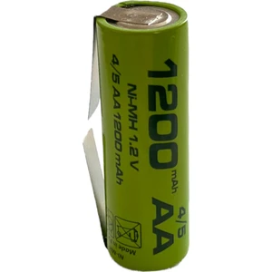 1.2V 4/5 Aa 1200 Mah Şarjlı Diş Fırçası Pili