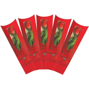 Elit Çikolata Kısa Gül Çikolata 20g 5'li Set (5x20g) Glutensiz