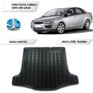 Ford Focus 2 Sedan 3D Bagaj Havuzu